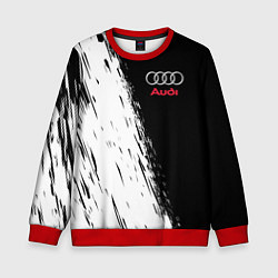 Свитшот детский AUDI, цвет: 3D-красный