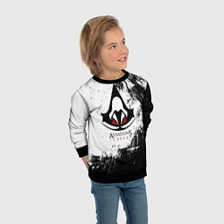 Свитшот детский Assasin's creed, цвет: 3D-черный — фото 2