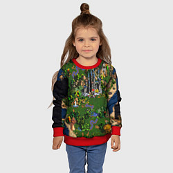 Свитшот детский Heroes of Might and Magic, цвет: 3D-красный — фото 2