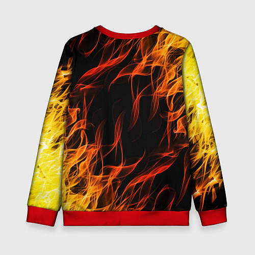 Детский свитшот PUBG / 3D-Красный – фото 2