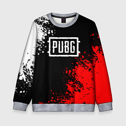 Свитшот детский PUBG, цвет: 3D-меланж