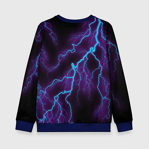Детский свитшот FORTNITE RAVEN / 3D-Синий – фото 2