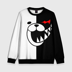 Свитшот детский MONOKUMA, цвет: 3D-черный