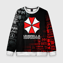 Детский свитшот RESIDENT EVIL UMBRELLA CORP