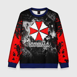 Свитшот детский UMBRELLA CORP, цвет: 3D-синий