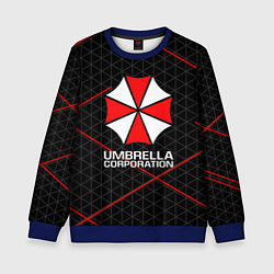 Свитшот детский UMBRELLA CORP, цвет: 3D-синий