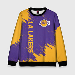 Свитшот детский LA LAKERS, цвет: 3D-черный