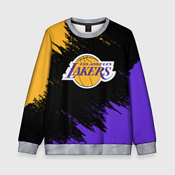 Свитшот детский LA LAKERS, цвет: 3D-меланж