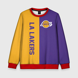 Свитшот детский LA LAKERS, цвет: 3D-красный