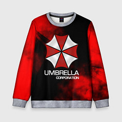 Свитшот детский UMBRELLA CORP, цвет: 3D-меланж