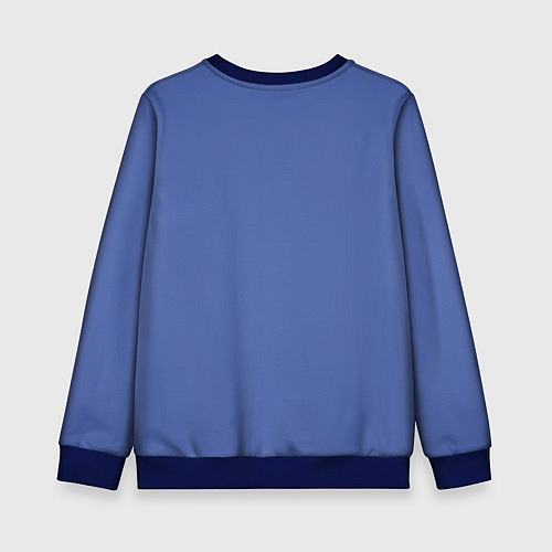 Детский свитшот Физфак МГУ / 3D-Синий – фото 2