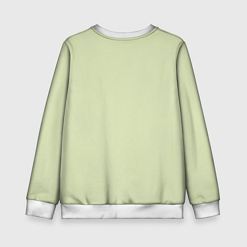 Детский свитшот Авокадо / 3D-Белый – фото 2