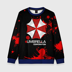 Свитшот детский UMBRELLA CORP, цвет: 3D-синий