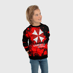 Свитшот детский UMBRELLA CORP, цвет: 3D-черный — фото 2