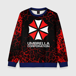 Свитшот детский UMBRELLA CORPORATION, цвет: 3D-синий