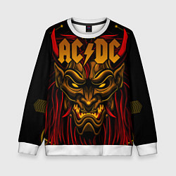 Свитшот детский ACDC, цвет: 3D-белый