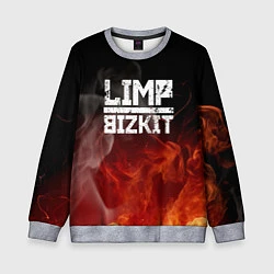 Свитшот детский LIMP BIZKIT, цвет: 3D-меланж