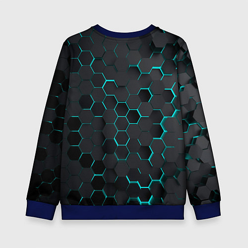 Детский свитшот Изуку Мидория / 3D-Синий – фото 2