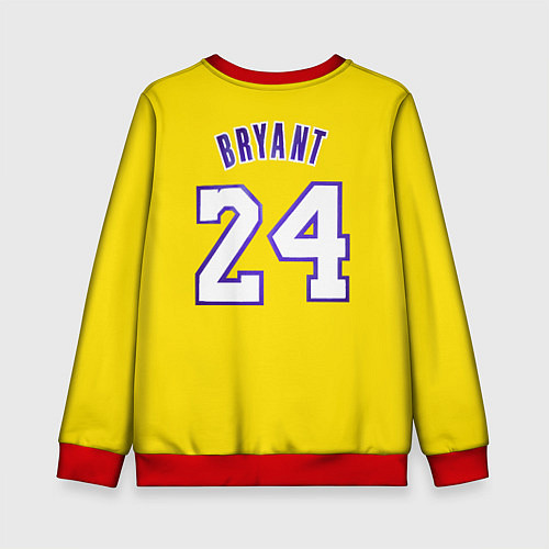 Детский свитшот Kobe Bryant 24 / 3D-Красный – фото 2