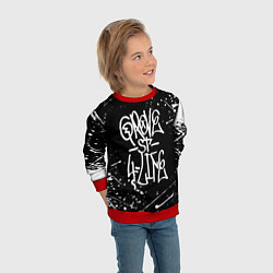 Свитшот детский GROVE STREET GTA, цвет: 3D-красный — фото 2