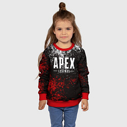 Свитшот детский APEX LEGENDS, цвет: 3D-красный — фото 2
