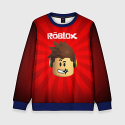 Свитшот детский ROBLOX, цвет: 3D-синий