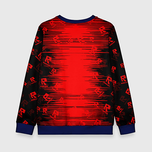 Детский свитшот Roblox / 3D-Синий – фото 2