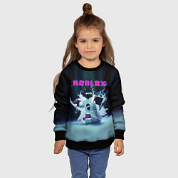 Свитшот детский ROBLOX, цвет: 3D-черный — фото 2