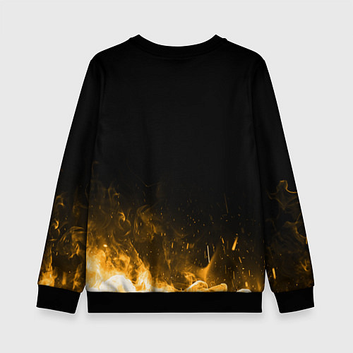 Детский свитшот Free Fire / 3D-Черный – фото 2