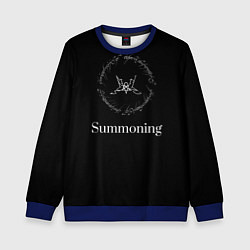 Свитшот детский Summoning, цвет: 3D-синий