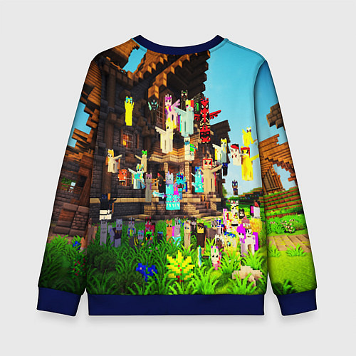 Детский свитшот ROBLOX / 3D-Синий – фото 2