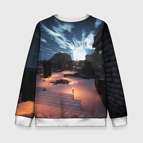 Детский свитшот ROBLOX / 3D-Белый – фото 2