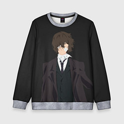 Свитшот детский Osamu Dazai, цвет: 3D-меланж