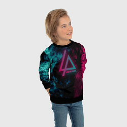 Свитшот детский LINKIN PARK, цвет: 3D-черный — фото 2