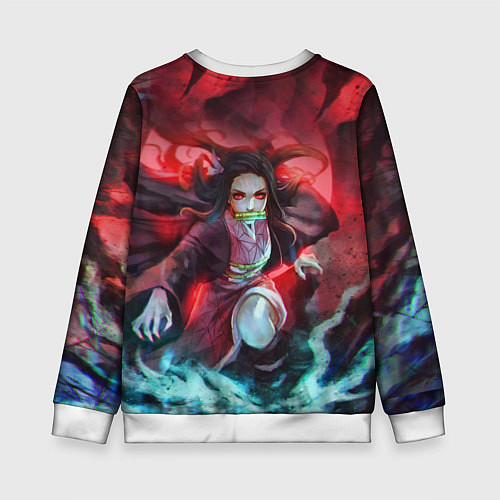 Детский свитшот KIMETSU NO YAIBA / 3D-Белый – фото 2
