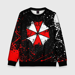 Свитшот детский RESIDENT EVIL UMBRELLA, цвет: 3D-черный