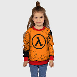 Свитшот детский HALF-LIFE, цвет: 3D-красный — фото 2