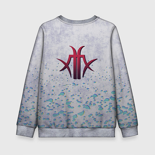 Детский свитшот The Matrixx / 3D-Меланж – фото 2