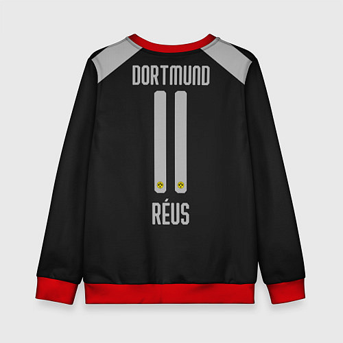 Детский свитшот Reus away 19-20 / 3D-Красный – фото 2