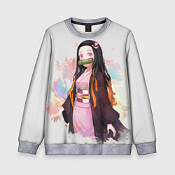 Свитшот детский KIMETSU NO YAIBA, цвет: 3D-меланж