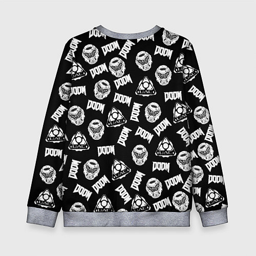 Детский свитшот Doom Eternal / 3D-Меланж – фото 2