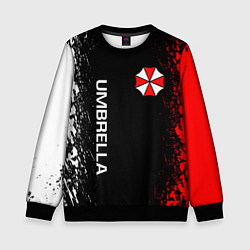Свитшот детский RESIDENT EVIL UMBRELLA, цвет: 3D-черный
