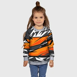 Свитшот детский Bona Fide Одежда для фитнеса, цвет: 3D-меланж — фото 2
