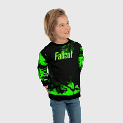 Свитшот детский FALLOUT, цвет: 3D-черный — фото 2