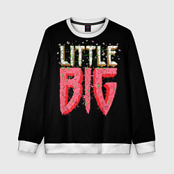 Свитшот детский Little Big, цвет: 3D-белый