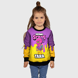 Свитшот детский BRAWL STARS TARA, цвет: 3D-черный — фото 2