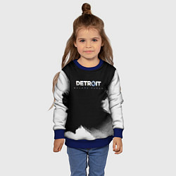 Свитшот детский Detroit:Become Human, цвет: 3D-синий — фото 2