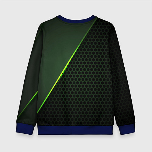 Детский свитшот Land Rover / 3D-Синий – фото 2