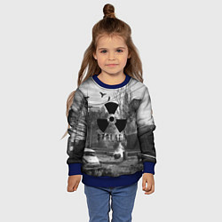 Свитшот детский СТАЛКЕР-ЧЕРНОБЫЛЬ, цвет: 3D-синий — фото 2