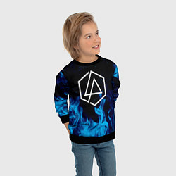 Свитшот детский LINKIN PARK, цвет: 3D-черный — фото 2